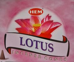 Encens  CÔNES LOTUS (12 x 10 CÔNES)