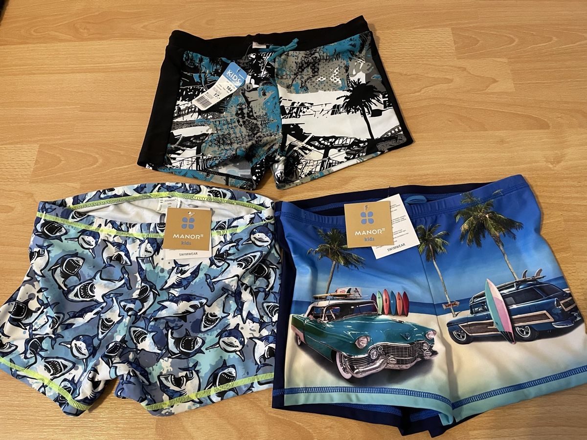 Costumi da bagno: Neue  Badeshorts Gr.164 – Nuovo e nell'imballaggio originale da Chur venduto da Tsambiko