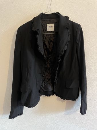 Moschino Jacke, schwarz, Grösse 40, top Zustand!