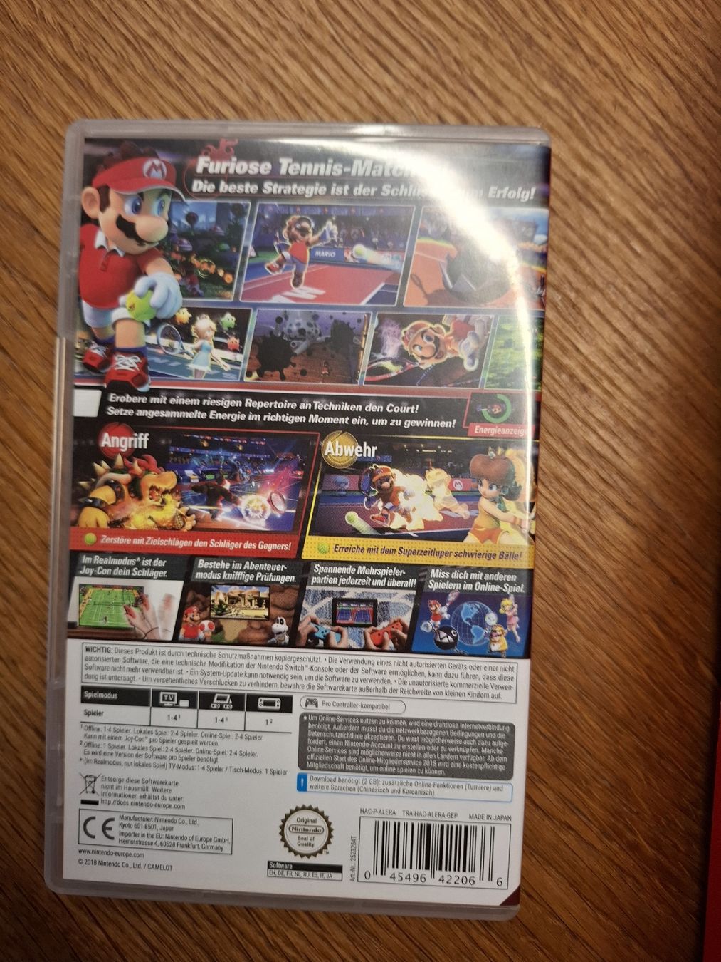 Giochi: Supermario Tennis Aces Switch & Schläger – Usato da Hildisrieden venduto da Safrania 2