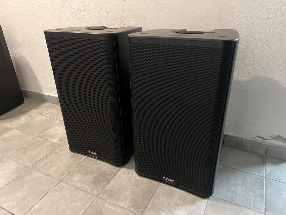 Qsc Casse acustiche: 2x QSC K12.2 12'' Active PA Speakers – Usato da Giubiasco venduto da telecaster0041