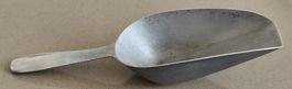 Vintage Mehlschaufel Getreideschaufel aus Aluminiumguss