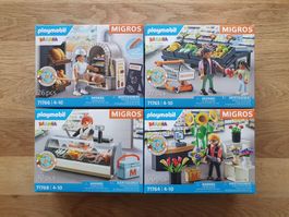 Playmobil Migros Special Edition 2024 4er Set NEU/ungeöffnet