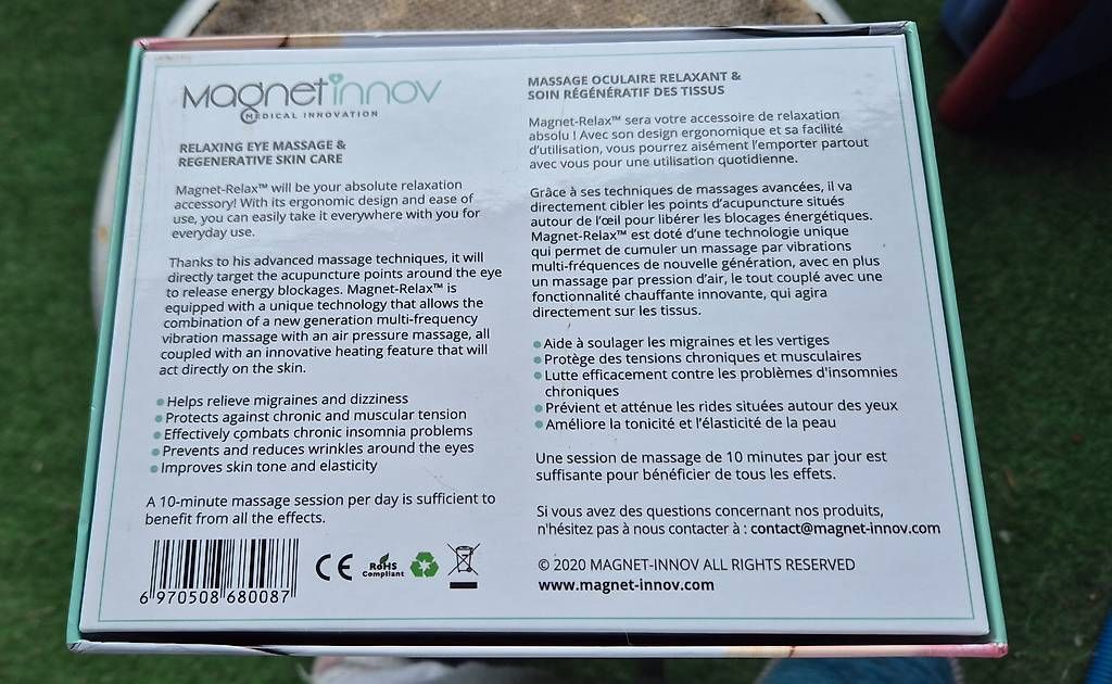 Dispositivi per massaggi: A vendre appareil de massage oculaire – Usato da Les Giettes venduto da mar_789z 1