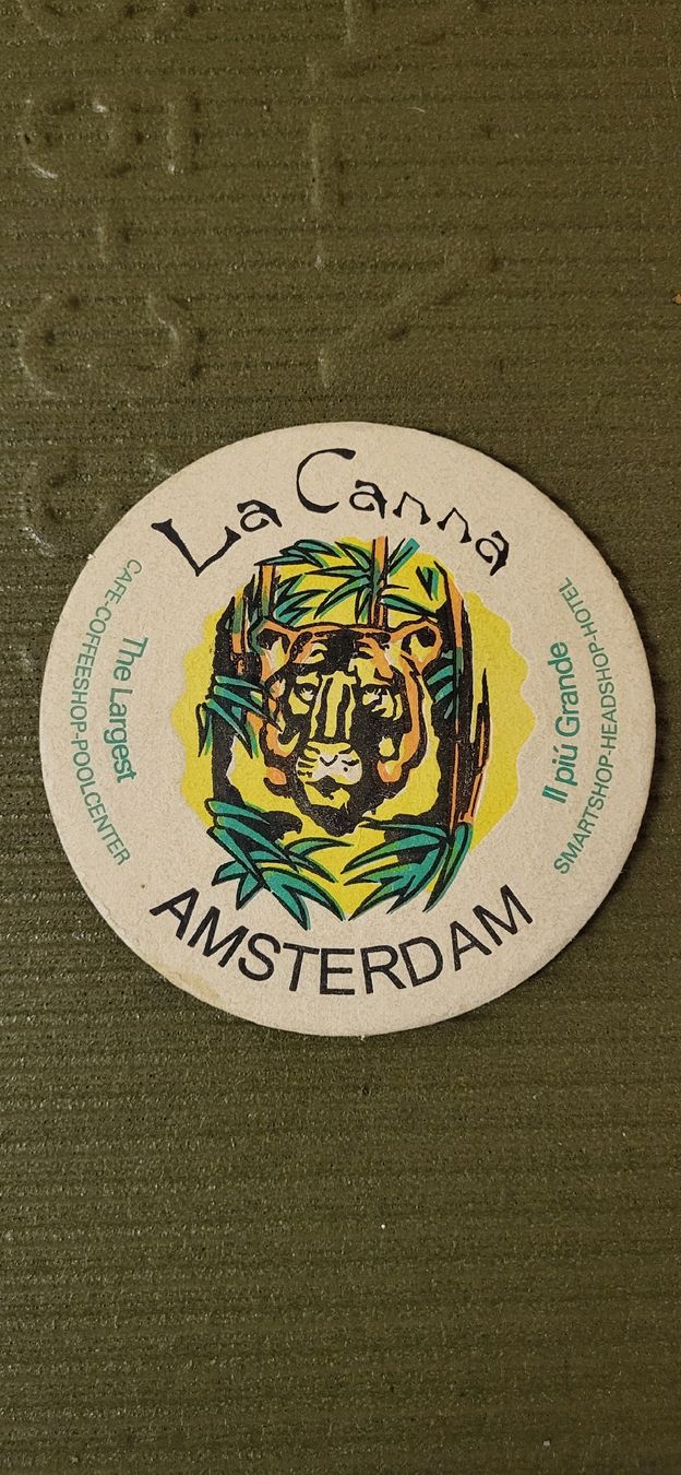 Sottobicchieri: La Canna Amsterdam Untersetzer – Usato da Pregassona venduto da Adda83