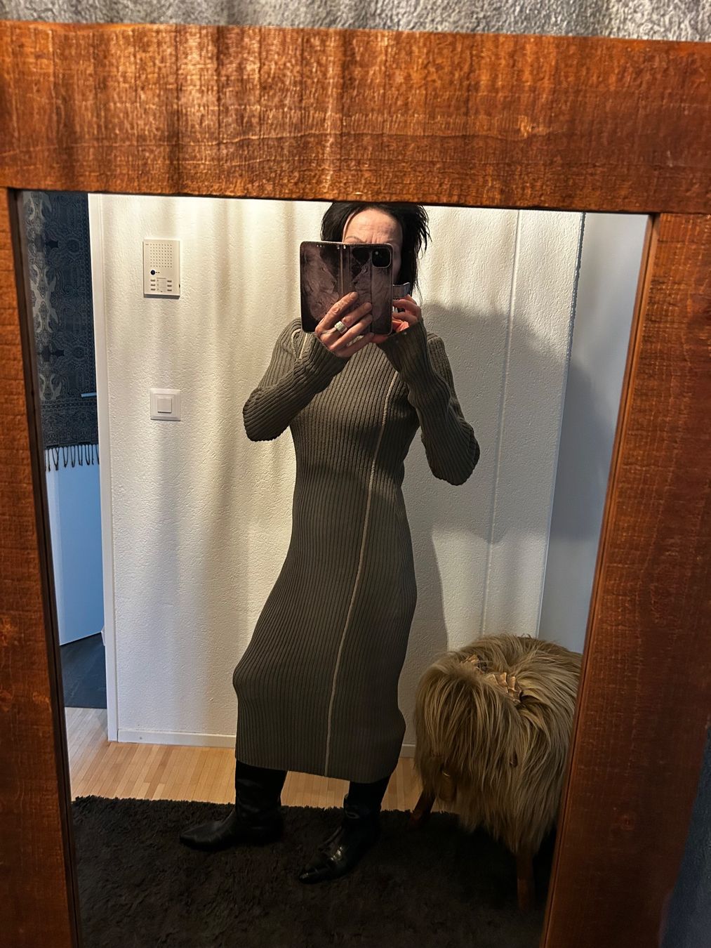 Zara Vestiti: Langes Strickkleid – Nuovo (secondo la descrizione) da Wettingen venduto da Annarosa65