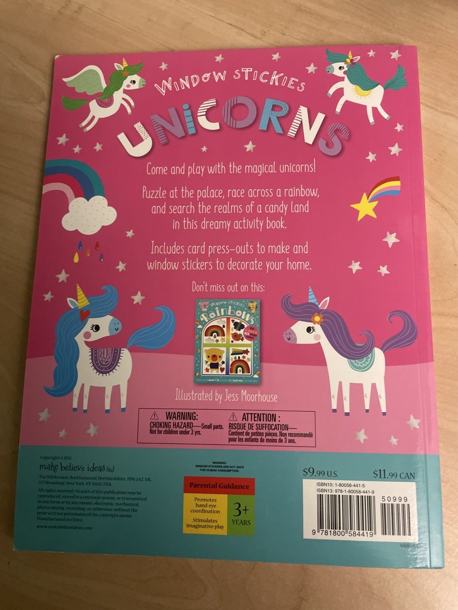 Livres: Unicorn Bastel Buch mit Plüsch – D'occasion à Obergerlafingen par cabo4 1