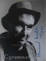 Bernard Miles (1907-1991) Schauspieler - Autogramm MOBY DICK