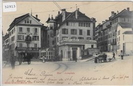 Biel -  Bienne - Juraplatz - Tram - animee