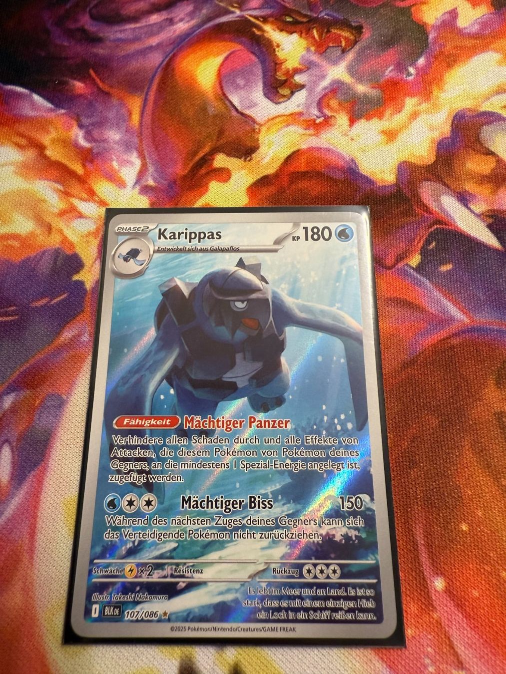 Pokémon Carte collezionabili: Karippas (BLK 107) / Schwarze Blitze – Nuovo (secondo la descrizione) da Bülach venduto da CherryBlu