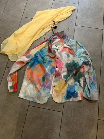 Bunte Jacke