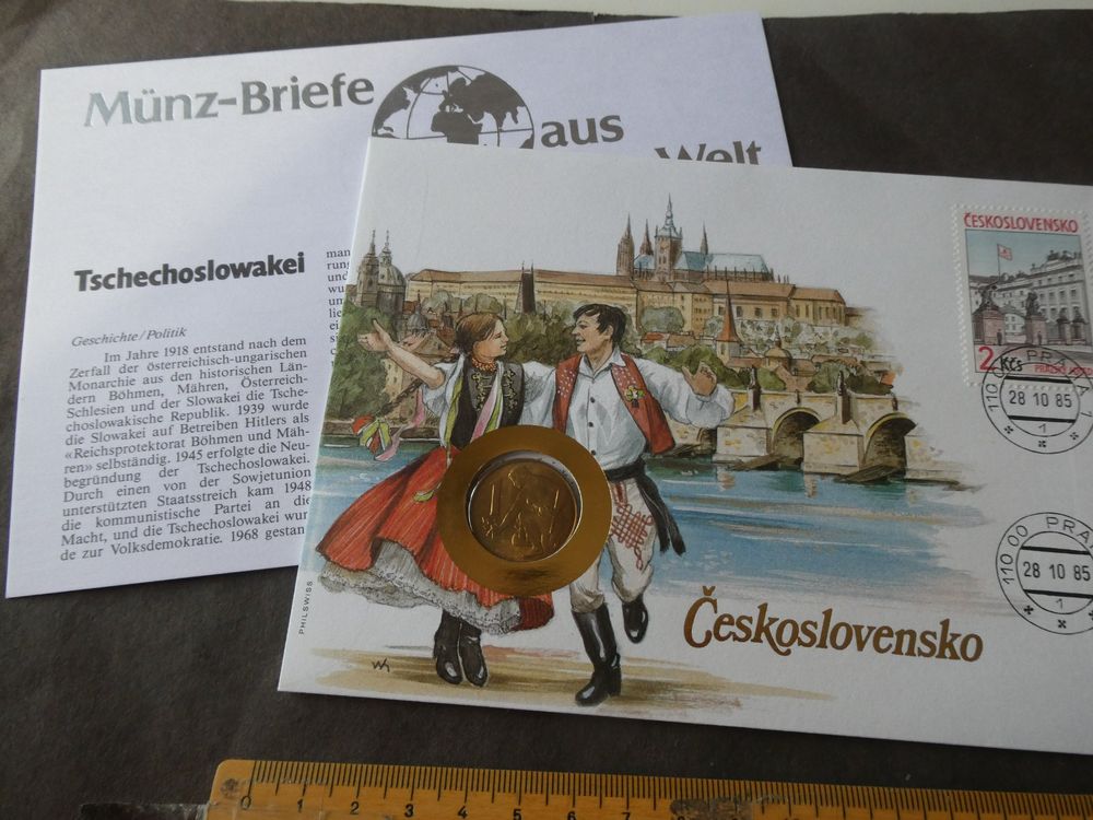 tschechoslowakei-1985-m-nzbrief-neu-gem-ss-beschreibung-in