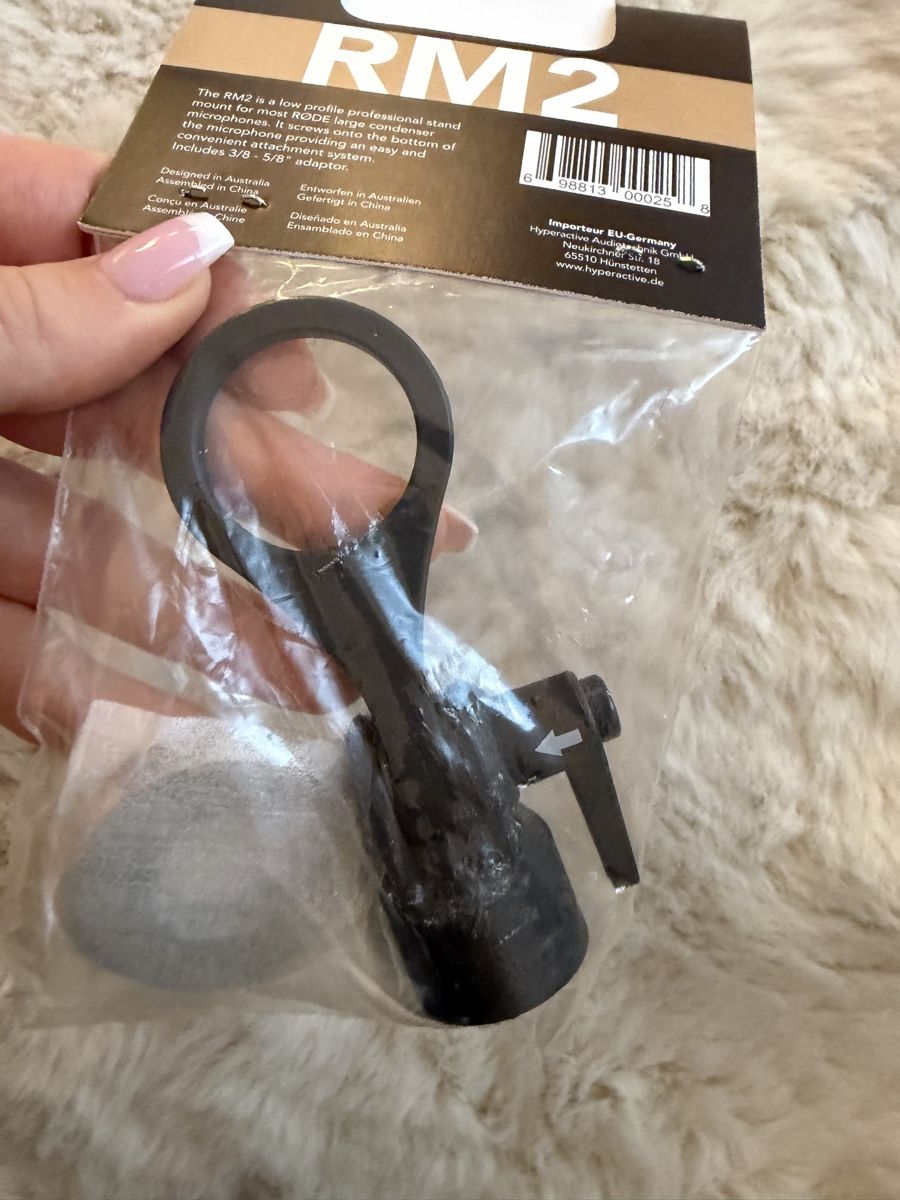 Røde Microfoni: Rode RM2 Microphone Ringmount Stand Adaptor - New! – Nuovo e nell'imballaggio originale da Neuhausen am Rheinfall venduto da jen_2bcj 2