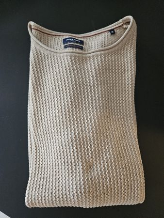 Jack & Jones Strickpullover, beige, Gr. M wie Neu