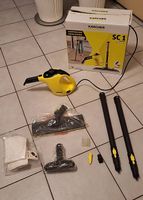 Kärcher SC 1 EasyFix Dampfreiniger, 2-3x benutzt, Zubehör