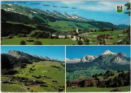 SG 100 Wildhaus 3 Bilder K-Stempel WILDHAUS 1992 GF