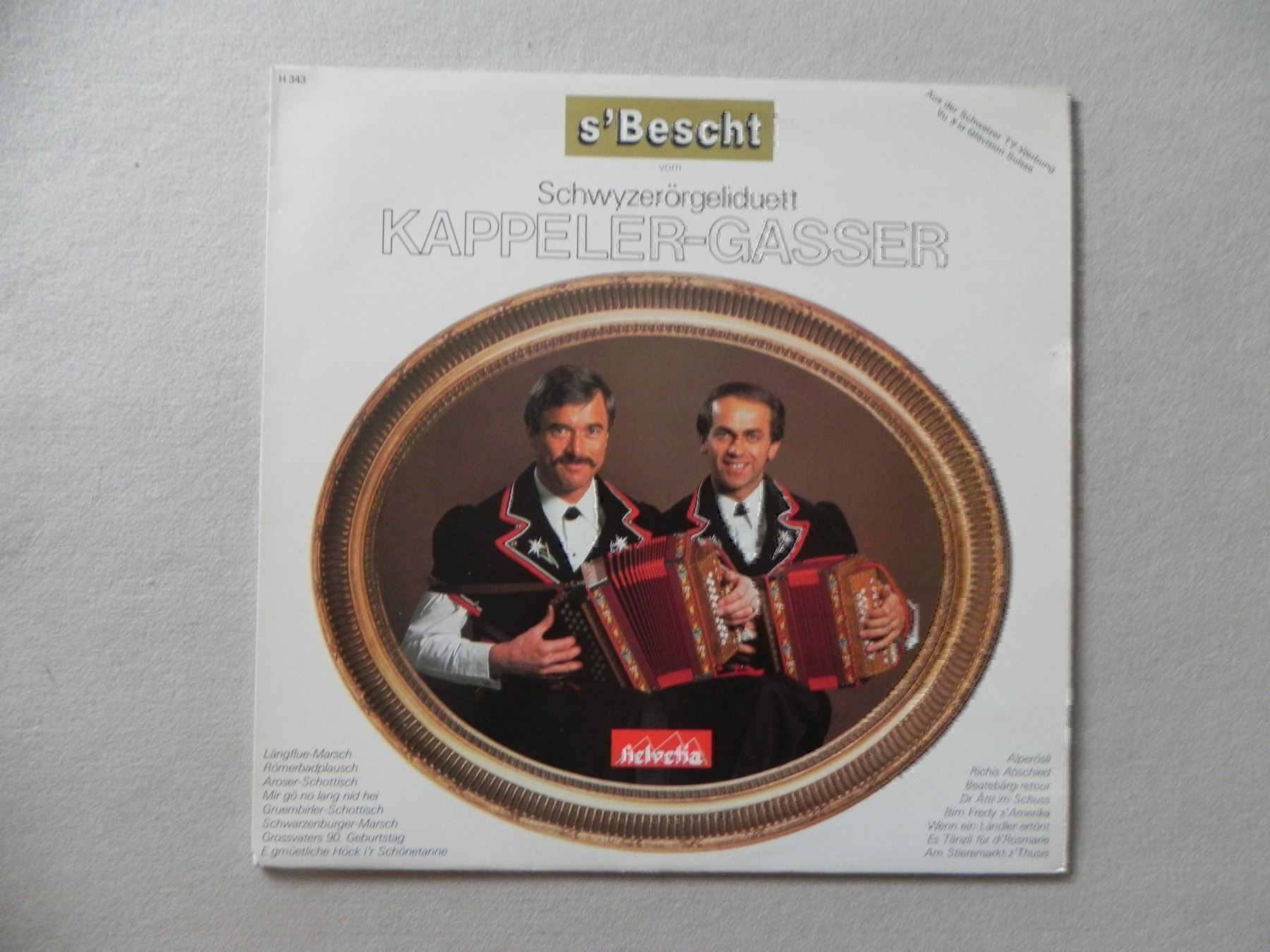 Dischi in vinile: Musik LP Schwyzerörgeli Kappeler Gasser – Usato da Siebnen venduto da krimsie