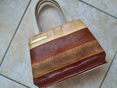 Schlangenleder Tasche aus den 50 igern