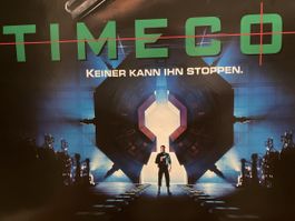 Original Timecop Filmplakat mit Van Damme, Top Zustand!