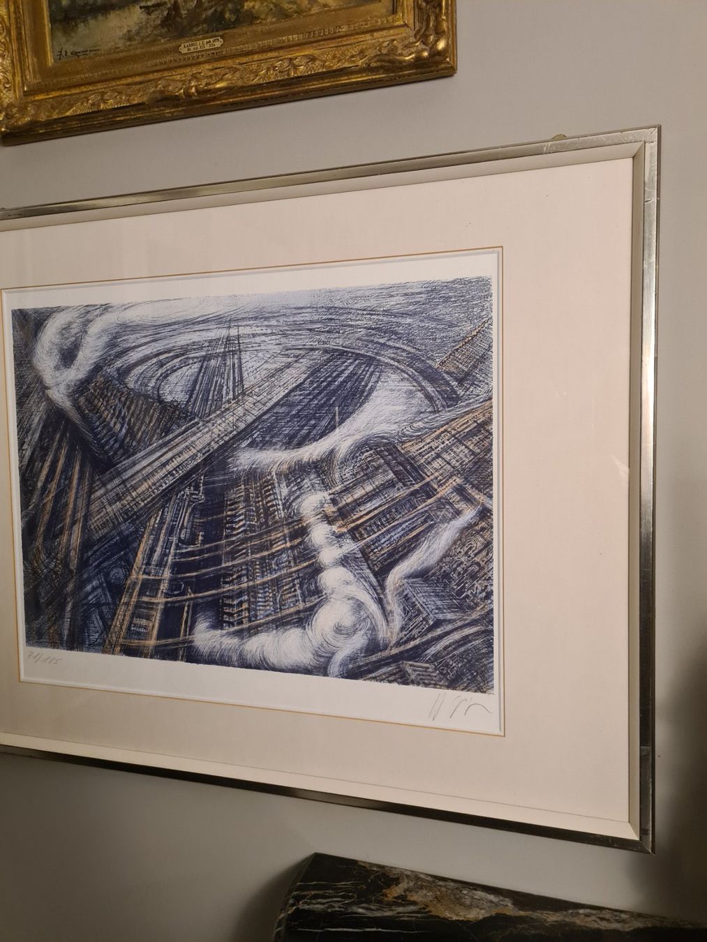 Grafica & Litografie: Lithographie von Hans Rudolf Giger – Usato da Rotkreuz venduto da Dobermann5 3