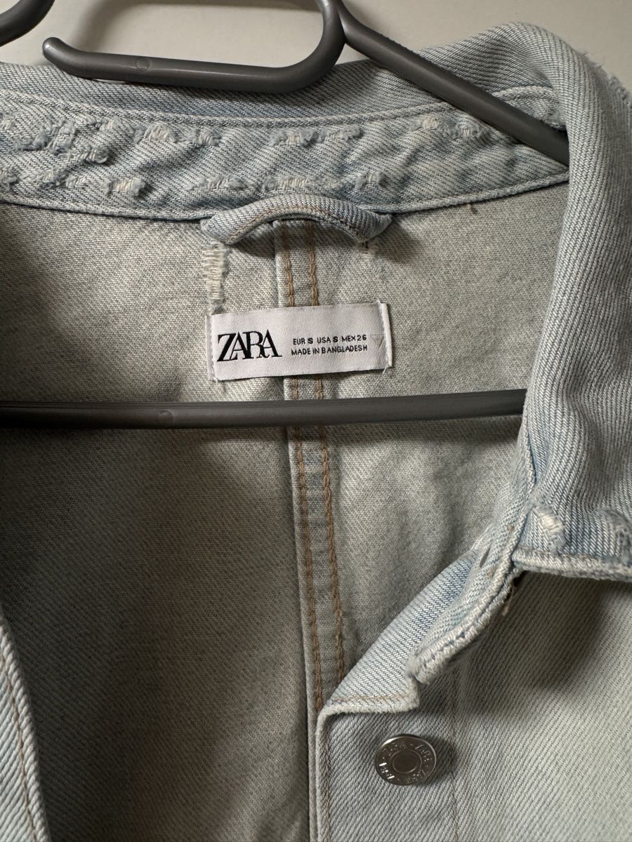 Giacche: Damen Jeansjacke Zara Grösse S hellblau – Nuovo (secondo la descrizione) da Buchrain venduto da Babyblau777 1