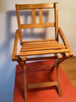 Kinder Klapp Stuhl antik / stabil