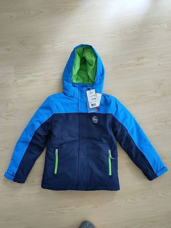 Jungen Windjacke / Winterjacke 3in1 blau Gr 140 NEU!