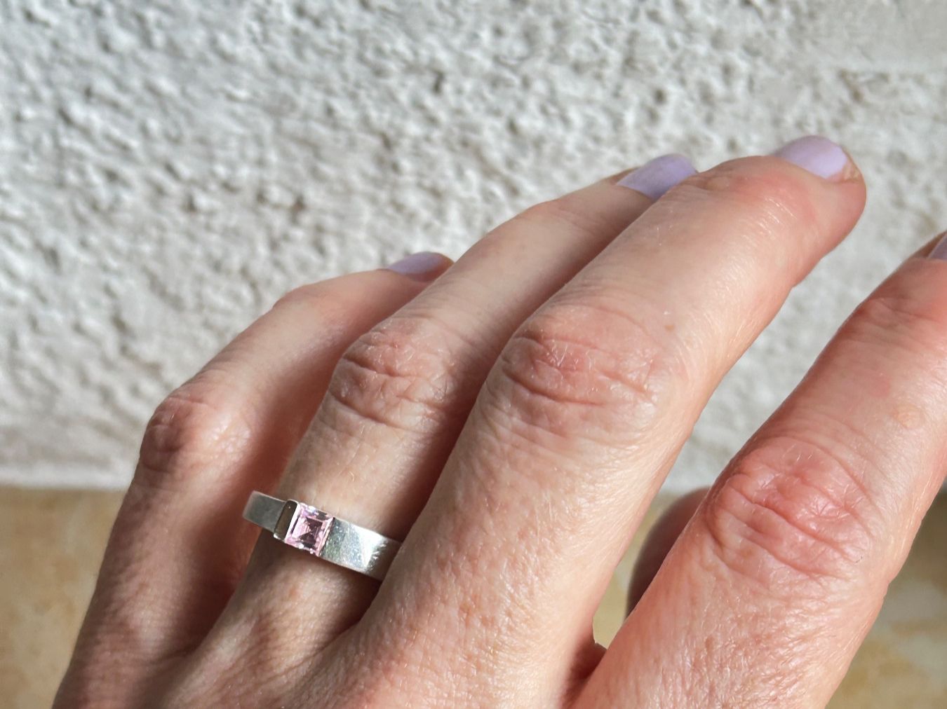 Bagues: Silberring ROSA STEIN – D'occasion à Laufen par Bellavitaboom 3