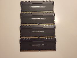 Corsair Vengeance LED 32GB (4x8) DDR4 3400MHZ Ram