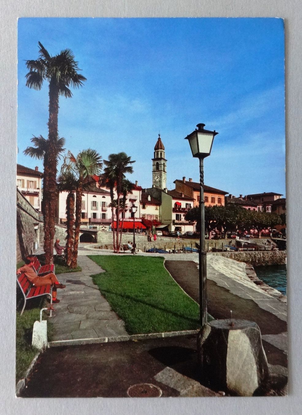 Ansichtskarten: Ascona am Lago Maggiore – Gebraucht aus Fétigny von Billy2miny