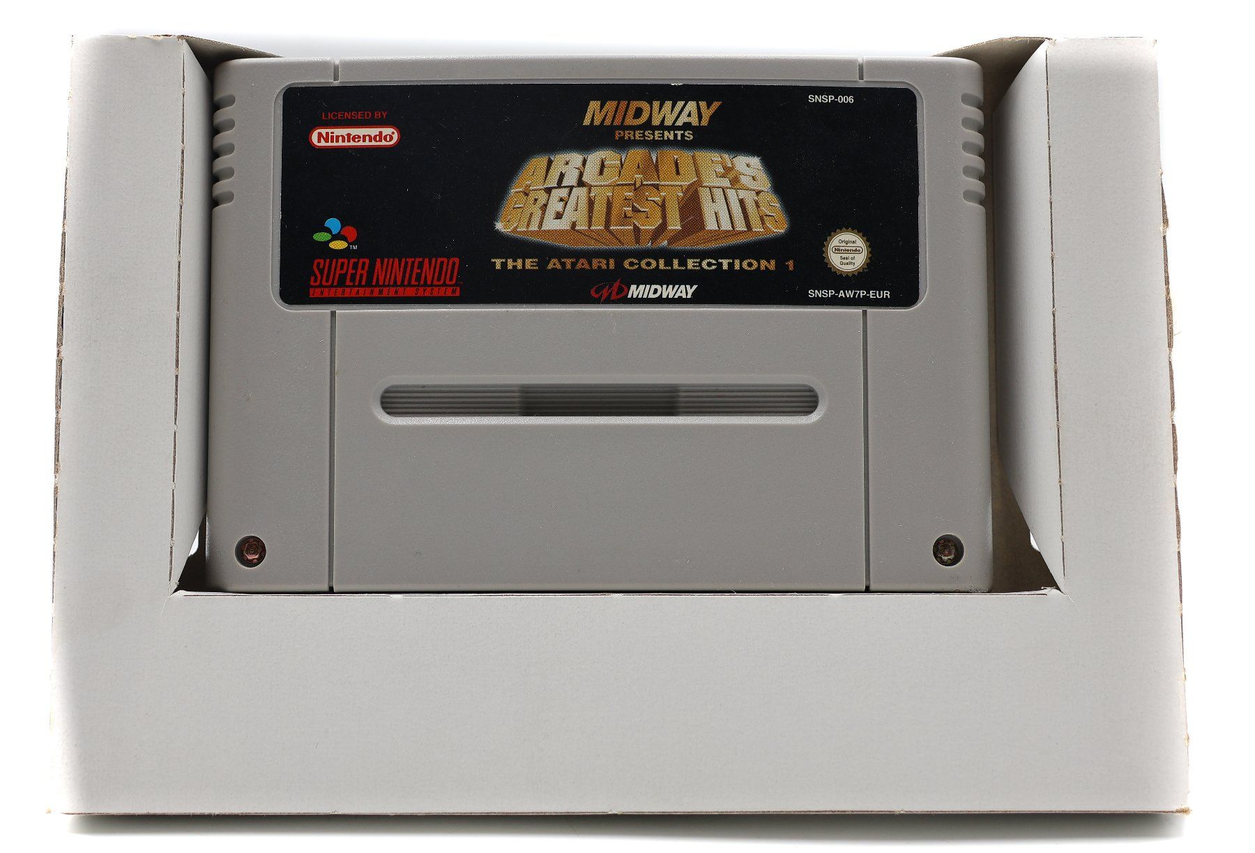Nintendo Spiele: Arcade's Greatest Hits Atari Collection 1 PAL Boxed - SNES – Gebraucht aus Paudex von dindeboy 7