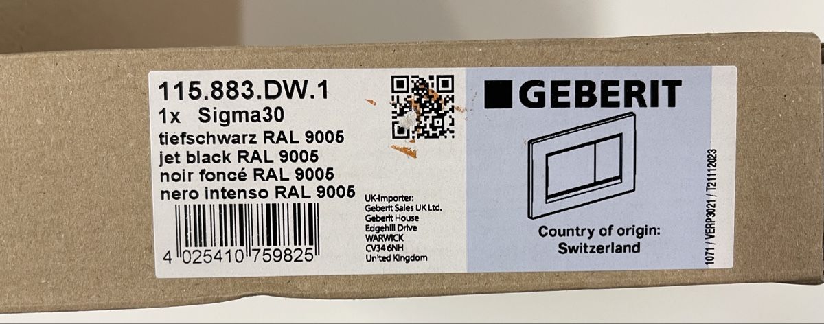 Geberit WC: Geberit Sigma30 – Neuf avec emballage d'origine à Zürich par Syossmen 5
