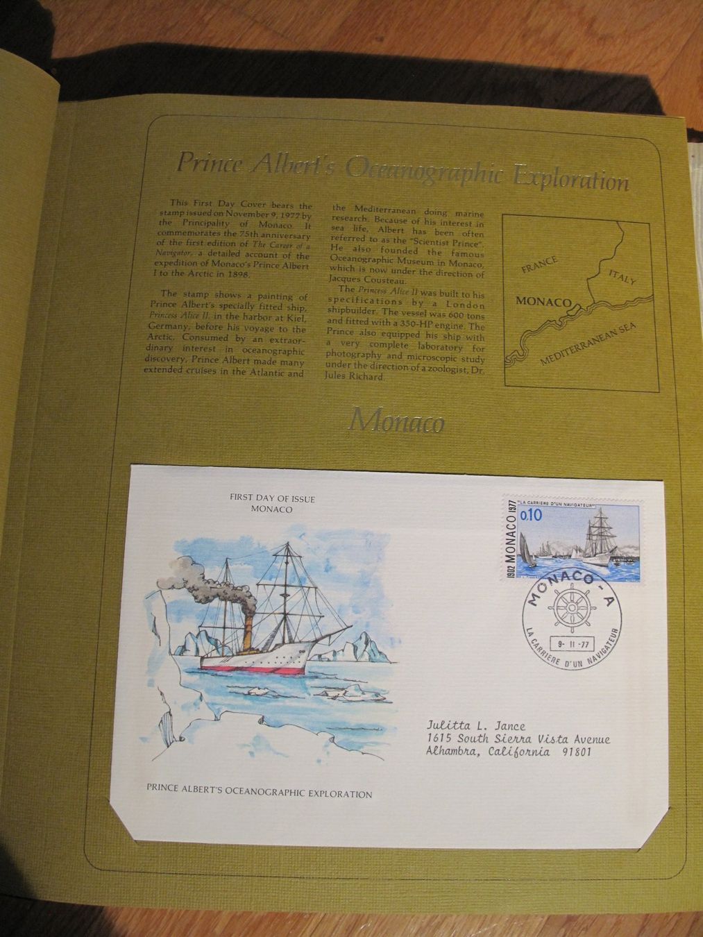 Album: First Day Covers From Around The World 1977 / 78 – Usato da Wil SG venduto da fva01 3