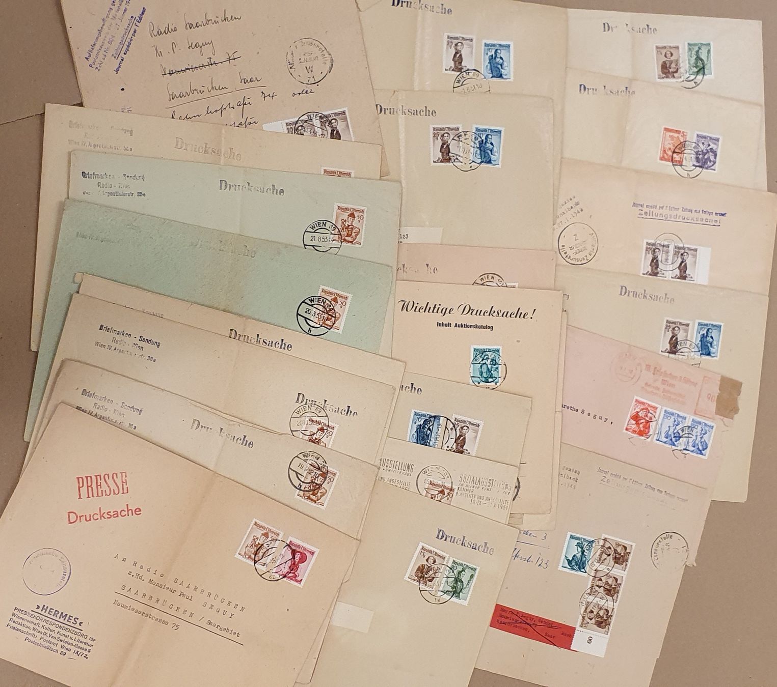Tutti i francobolli: 150 Zensurbriefe Österreich – Usato da Kreuzlingen venduto da Rschweiz1 3