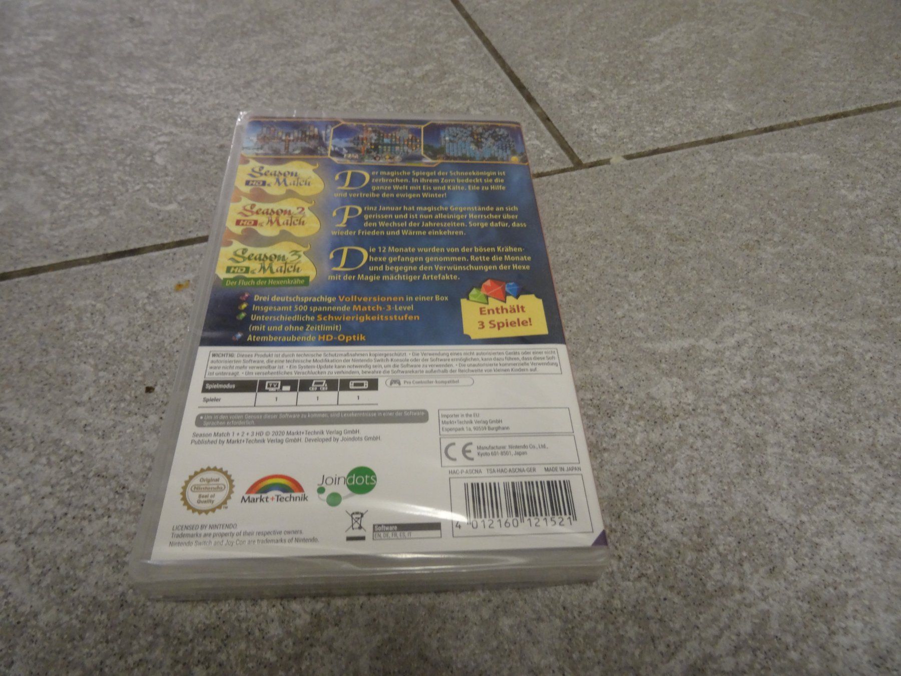 Nintendo Giochi: Season Match 1+2+3 HD SWITCH  AB 10FR. – Usato da Olten venduto da Disc-Ausverkauf 1