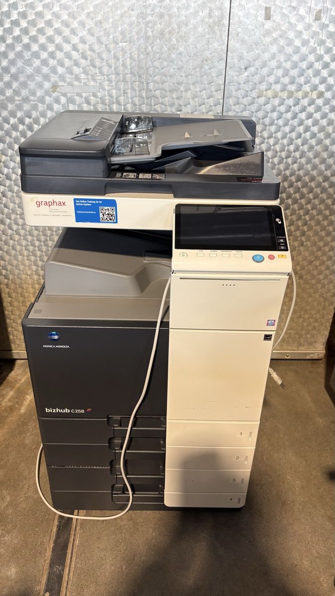 Konica Fotocopiatrici: Konica Minolta bizhub C258 – Usato da Wohlen AG venduto da Moh80 3