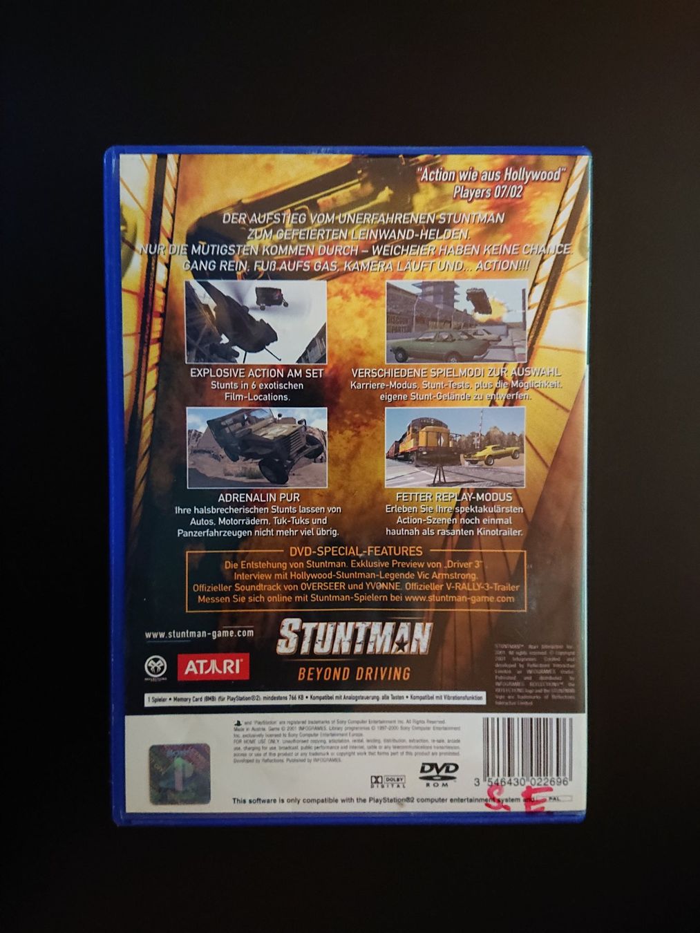 Spiele: Playstation 2 PS2 - Stuntman - Deutsch – Gebraucht aus Liestal von LukiTrade 2