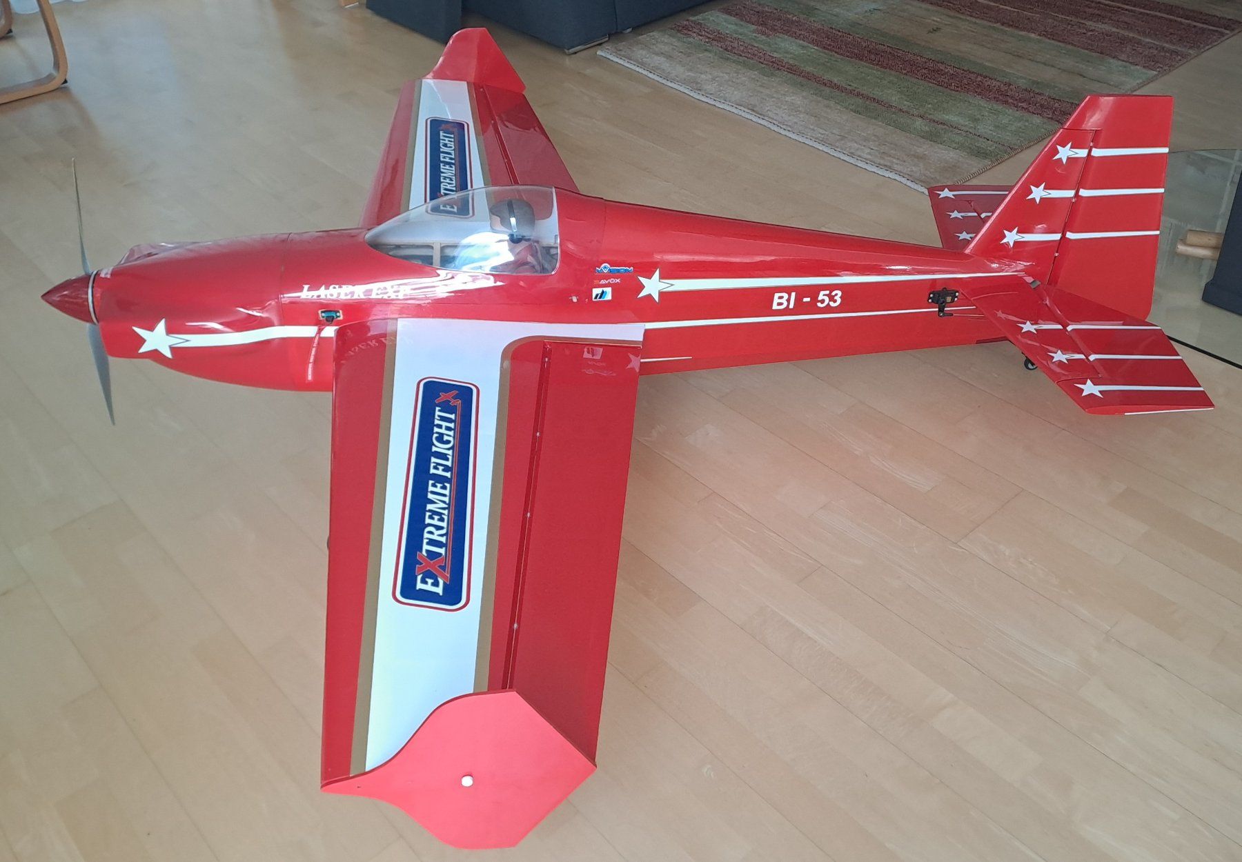 RC Modellbau: Laser EXP 74" – Gebraucht aus Grossaffoltern von Lapalma2 2