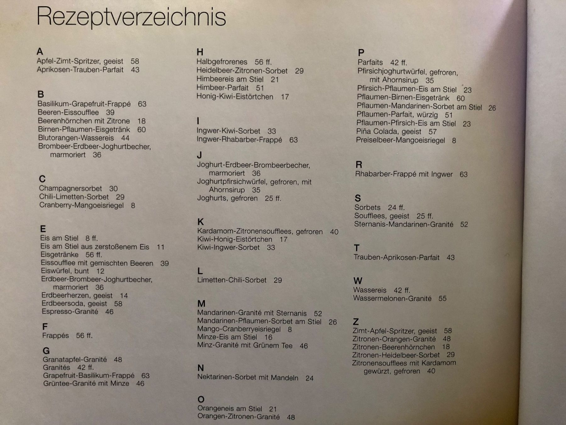 Libri: Eis - Fruchteis, Sorbets, Granités, Eis am Stiel – Usato da Pfäffikon ZH venduto da Wacardo 9