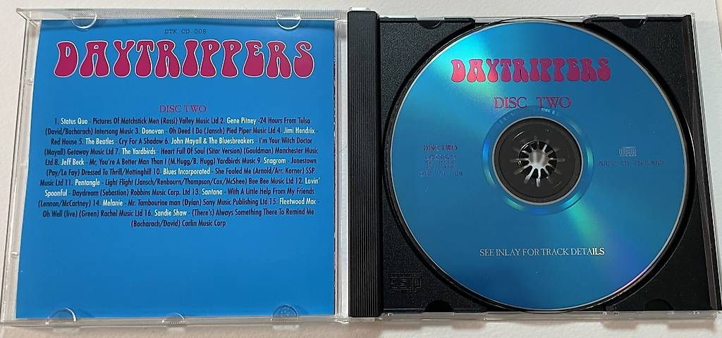 CDs: Daytrippers  Disc Two (CD) Sixties Compilation DTK CD 008 – Gebraucht aus Rüti ZH von Liliane_market 1