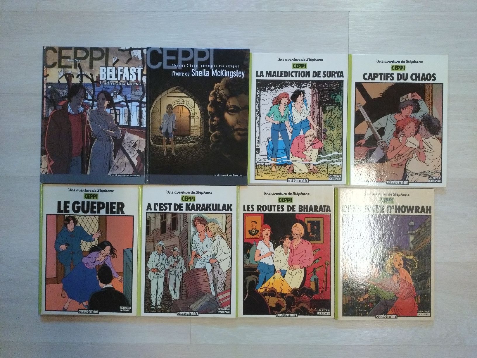 BD: Lot BD Stéphane 8 pièces / Ceppi – D'occasion à Farvagny-le-Grand par LaCaverne