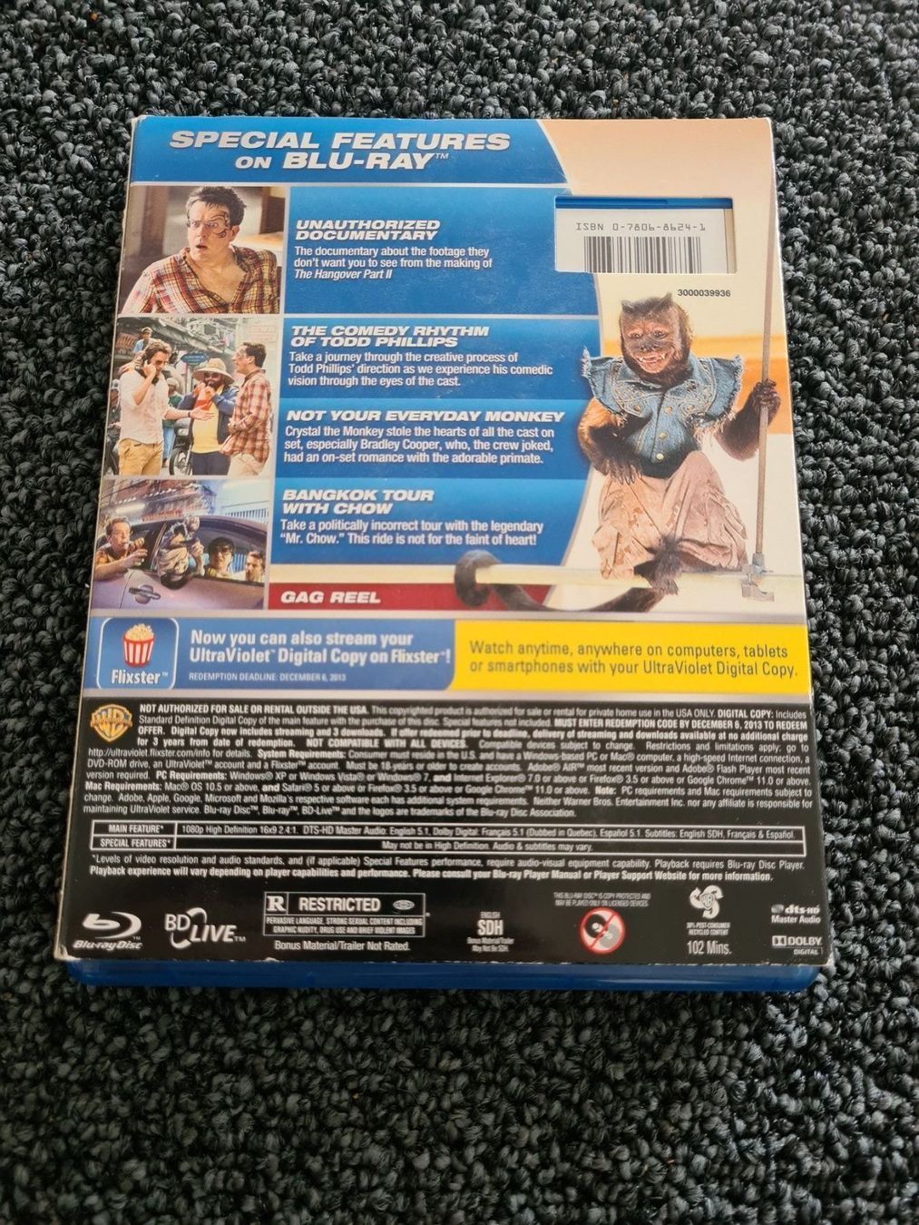 Tutti i DVDs: HANGOVER PART 2 – Usato da Ruswil venduto da jan_bxl5 1