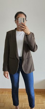 Blazer H&M vert kaki