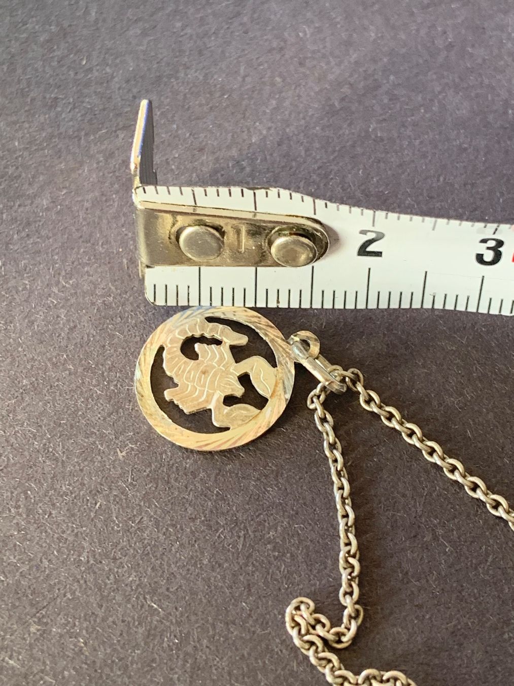 Ciondoli: Anhänger SKORPION + Ankerkette – Usato da Laufen venduto da Bellebellezza 6