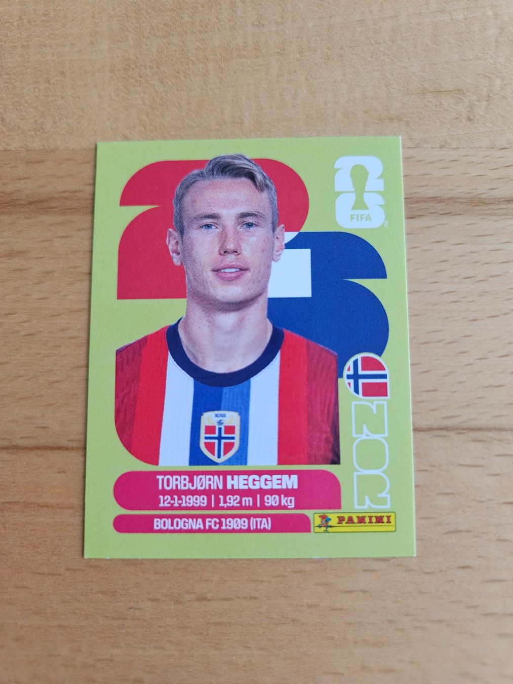 Panini Carte collezionabili: Panini WM 2026 NOR 8 – Nuovo (secondo la descrizione) da Winterthur venduto da melac