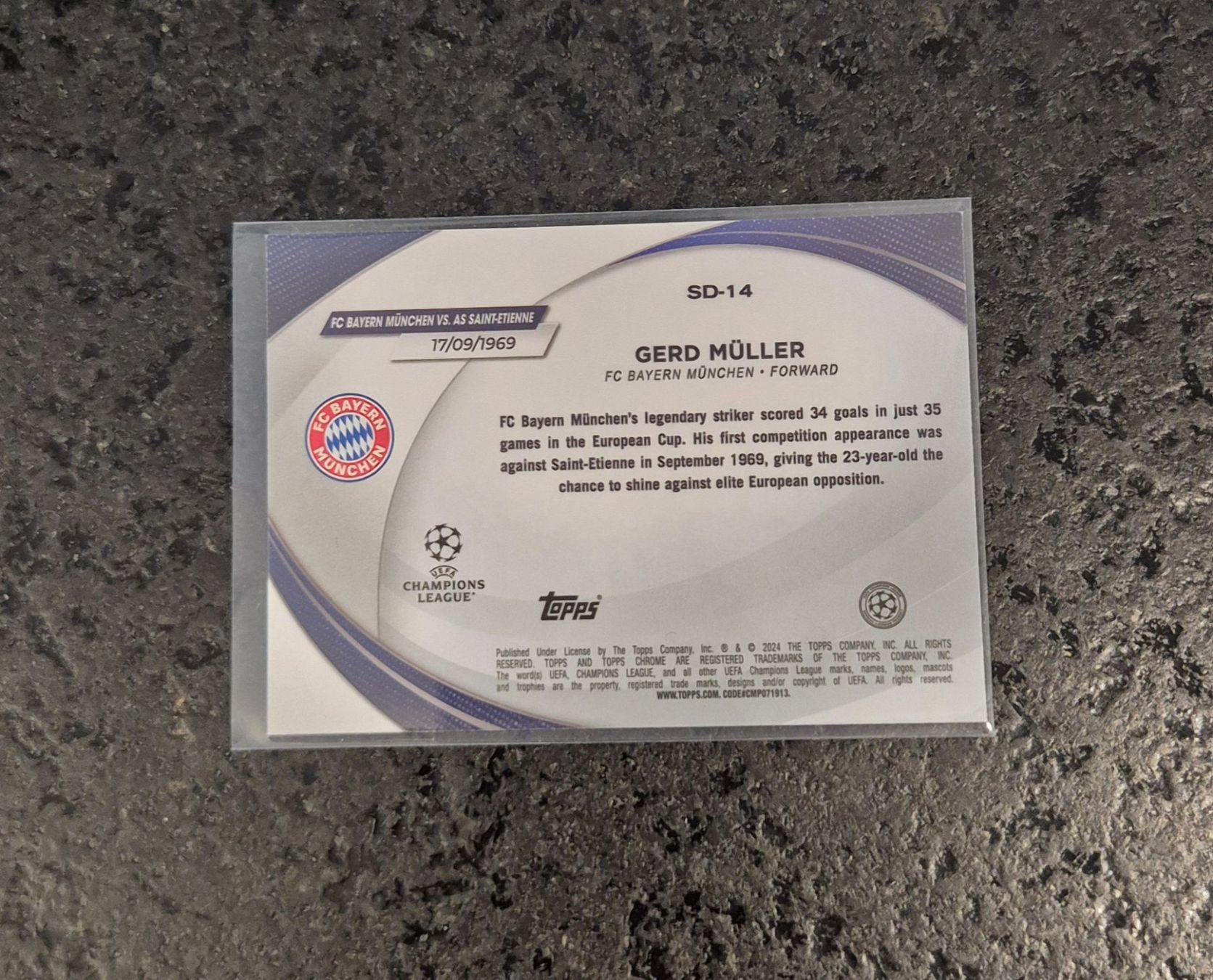 Topps Carte collezionabili: Gerd Müller - Bayern München - Topps – Nuovo (secondo la descrizione) da Burg AG venduto da Danoe 1
