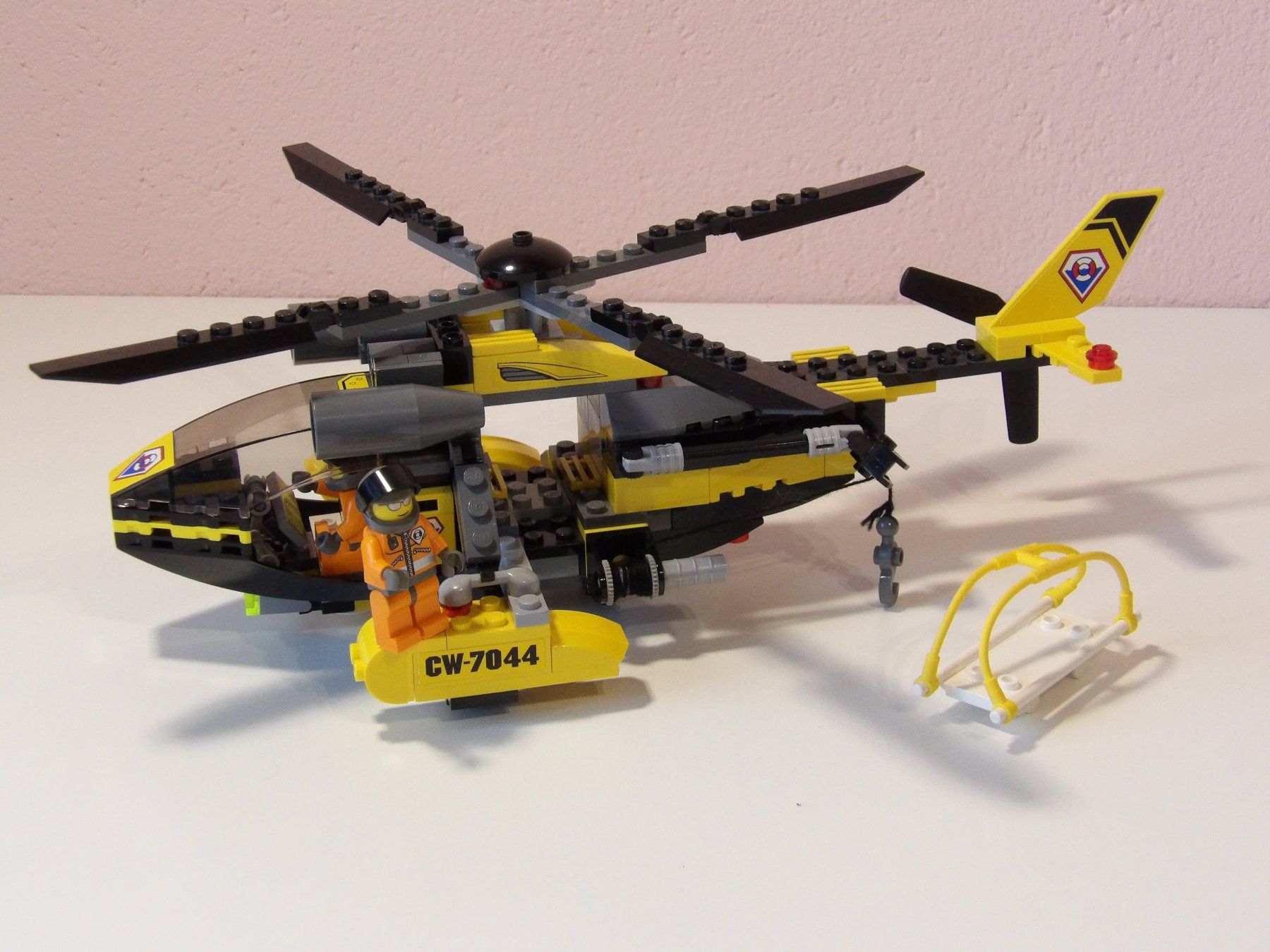 Lego Kit di costruzioni: Lego 7044 Rettungshelikopter – Usato da Niederlenz venduto da Steff99 4