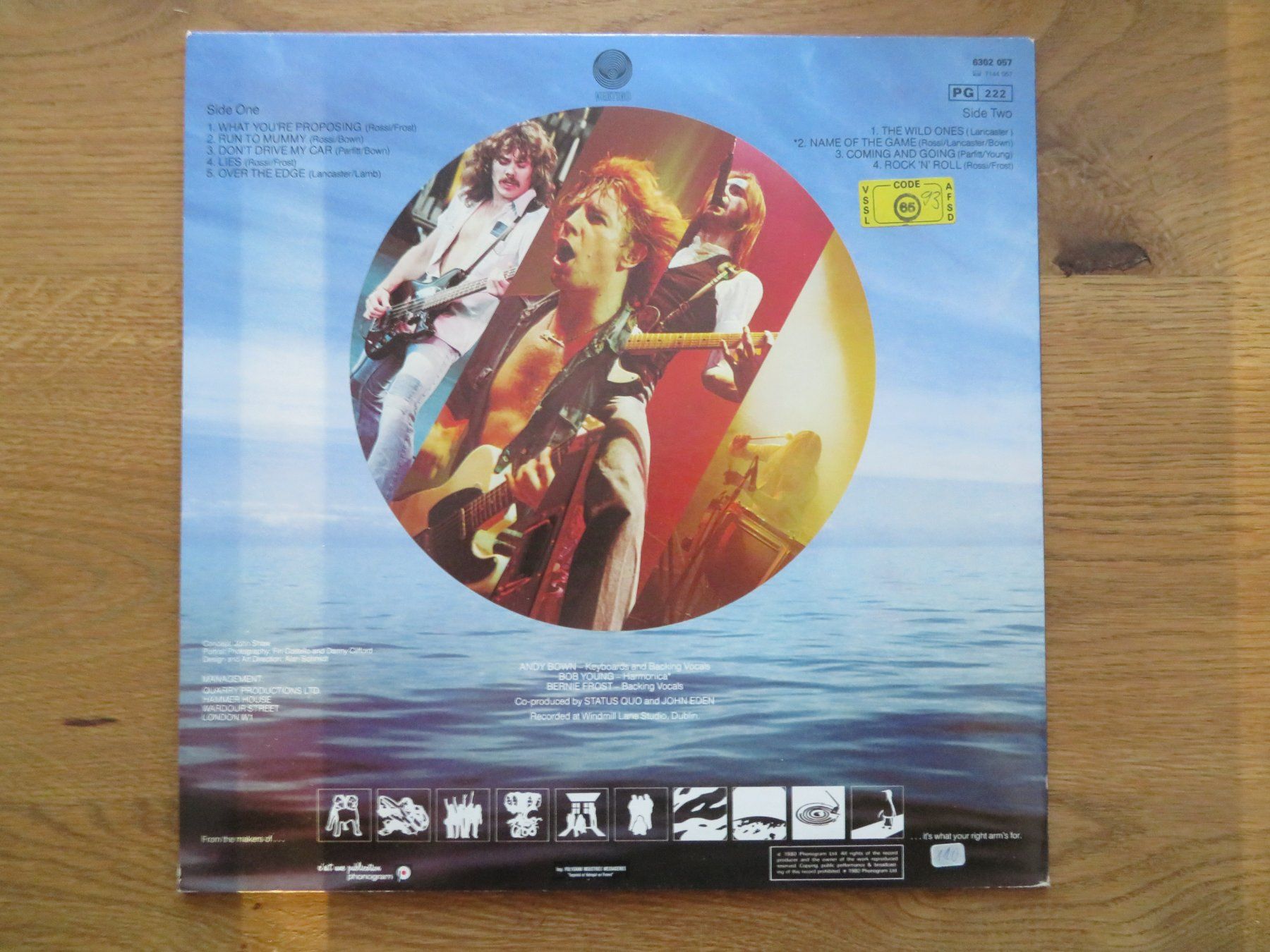 Dischi in vinile: STATUS QUO JUST SUPPSIN – Nuovo (secondo la descrizione) da Zürich venduto da max_cp5f 1