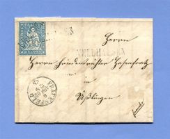 Kleiner Strubelbrief von Wellhausen nach Uesslingen TG