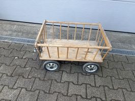 Holz-Handwagen für Kinder, sofort nutzbar